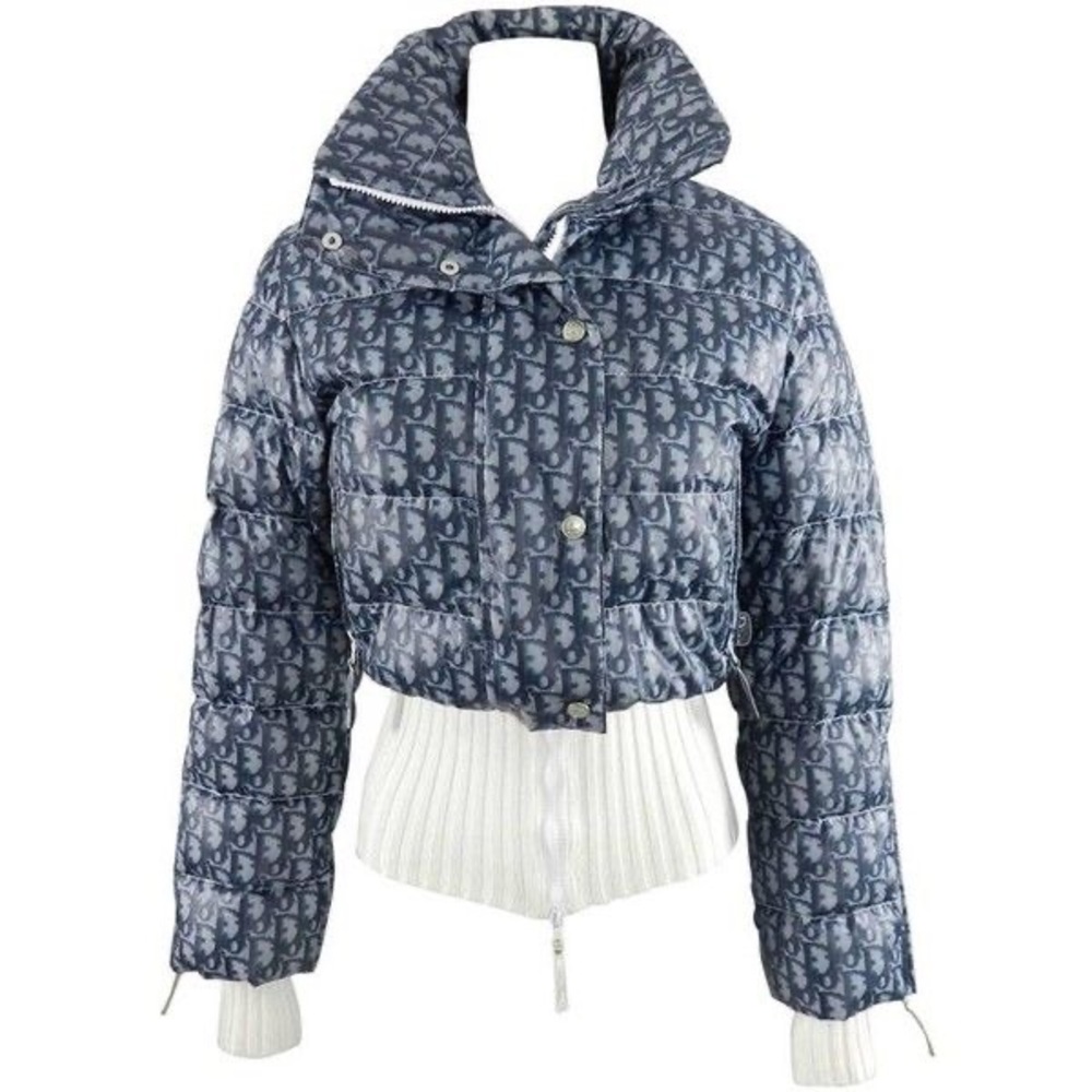Dior monogram puffer coat ISO